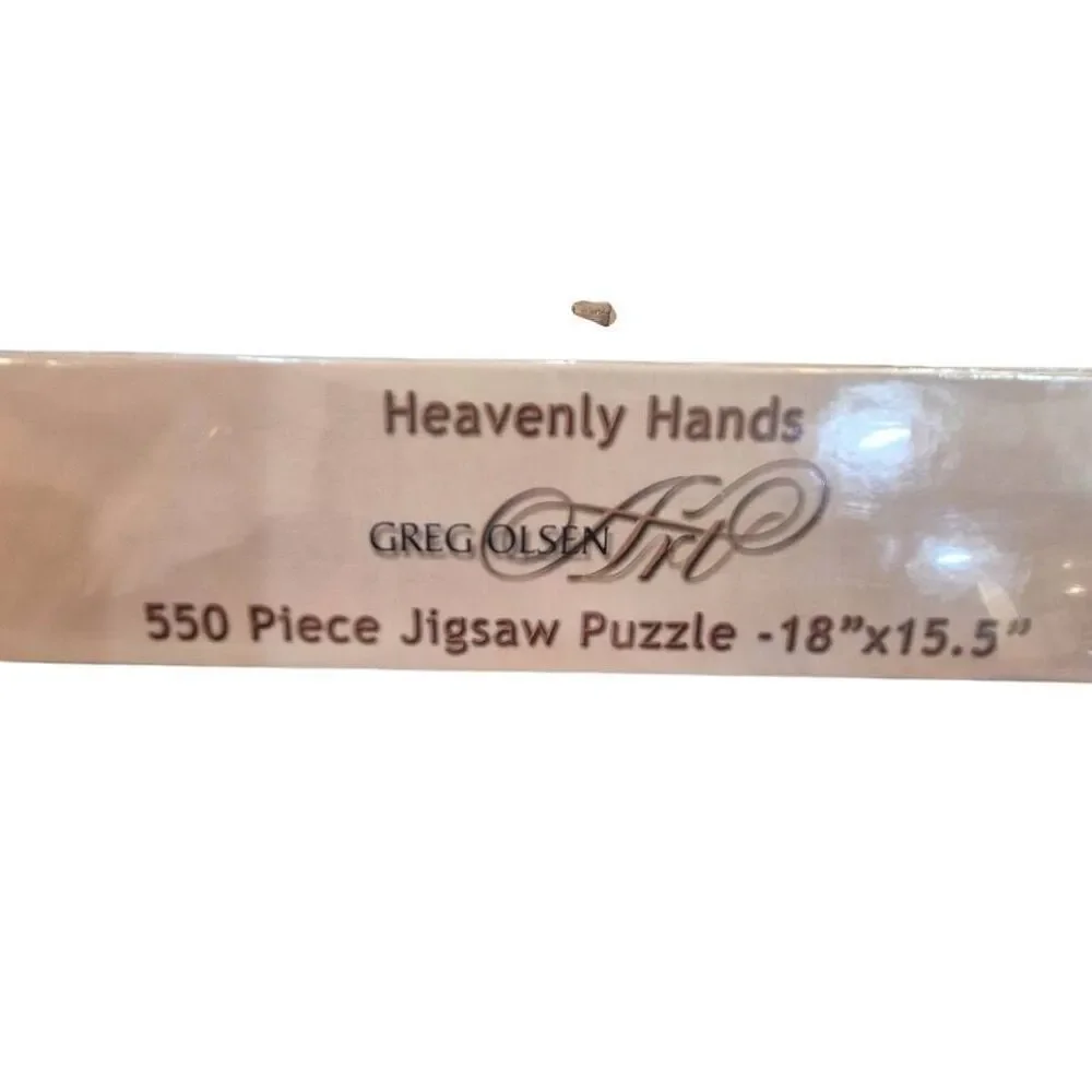 SunsOut NEW PUZZLE Heavenly Hands Art by Greg Olsen 550 Pieces 15.5